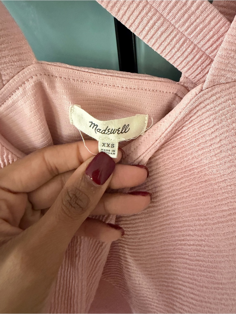 Blush Pink Ruffle Tank Top - Picture 3 of 4